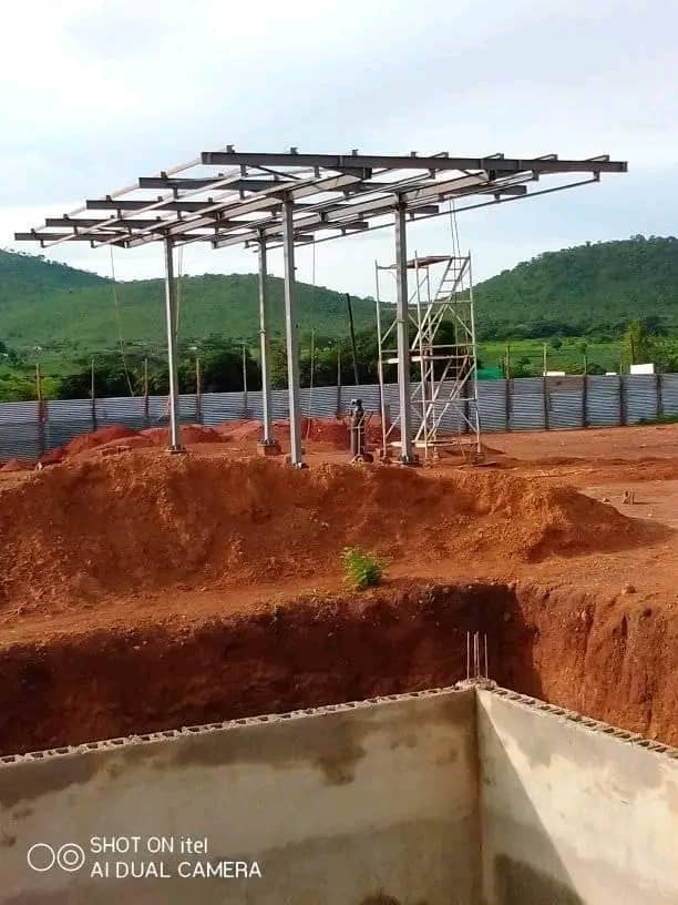 Solar mounting structure
