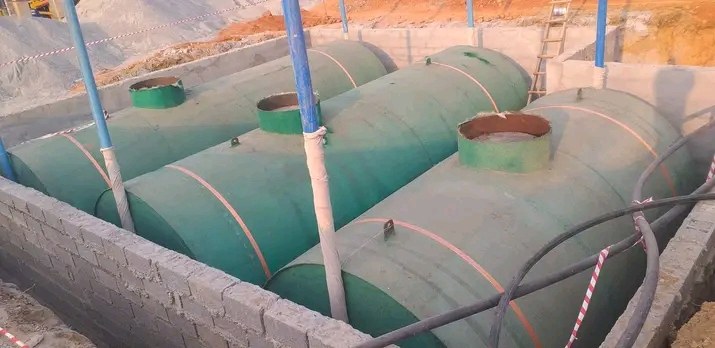 Underground Fuel Tank Installation